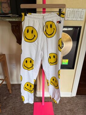 AV AVIATOR NATION Smiley Face pants SIZE SMALL